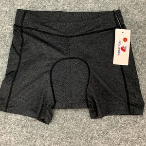 Dealyork woman's cycling shorts, size large, two pair, new with tags